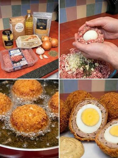 Classic Scotch Eggs (Baked or Fried)