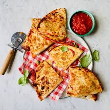 15-Minute Garden Veggie Pepperoni Pizzadillas! (Pizza Quesadillas)